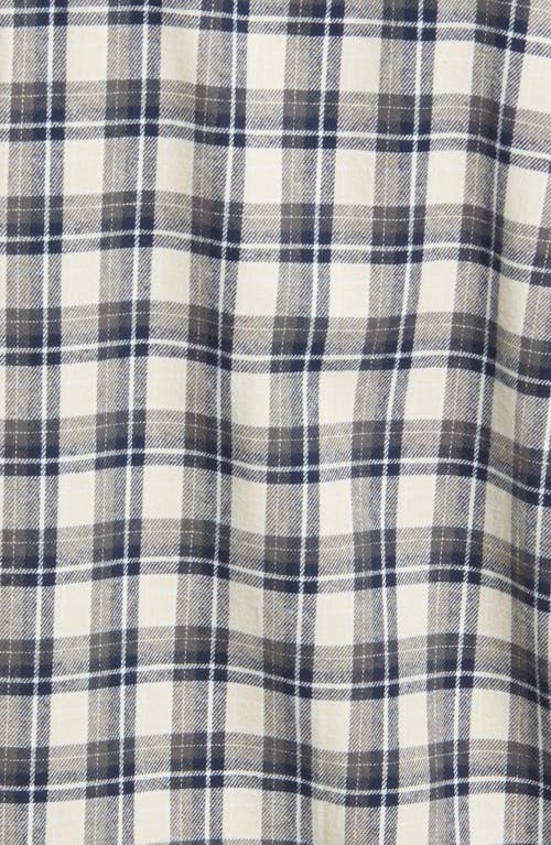Majestic Hearthside Flannel Pajamas In Jet Stream