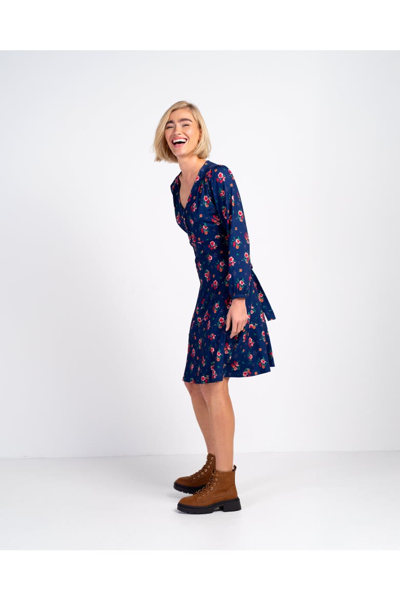 Printed Jersey Dress, Alternate, color, Spring Floral