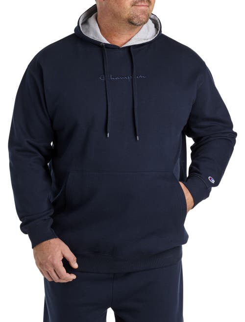 Champion Big & Tall Power Blend Hoodie in Navy  product