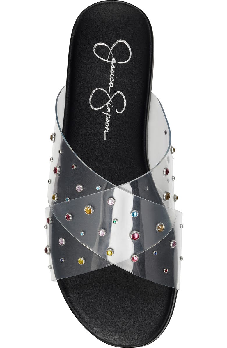 Jessica Simpson Tislie Clear Slide Sandal, Alternate, color,