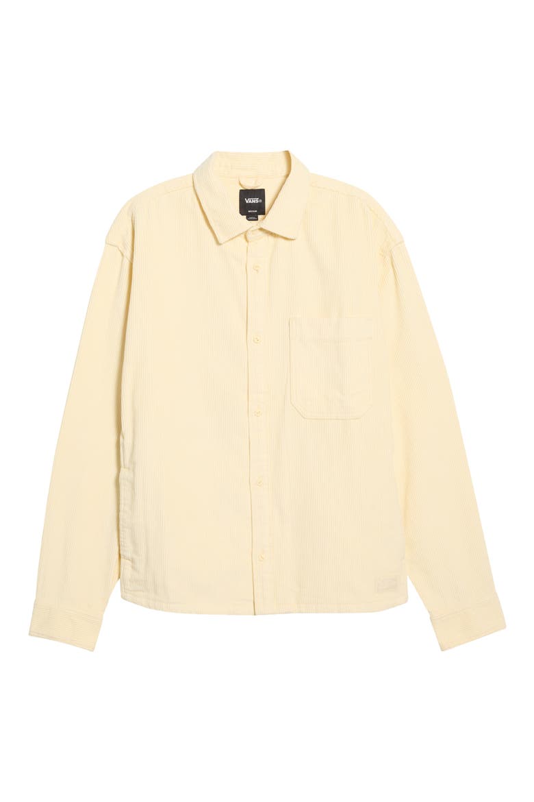 Martinez Cotton Corduroy Overshirt, Main, color, ALMOND CRISP