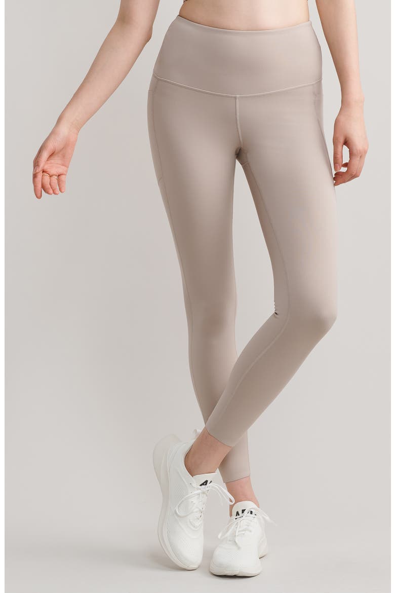 Revive Pockets 7/8 Leggings, Main, color, TAUPE