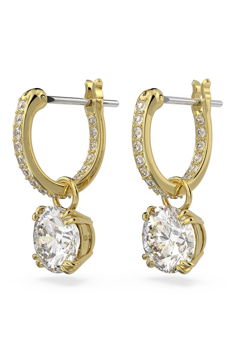 Stilla Huggie Hoop Earrings, Main, color, YELLOW