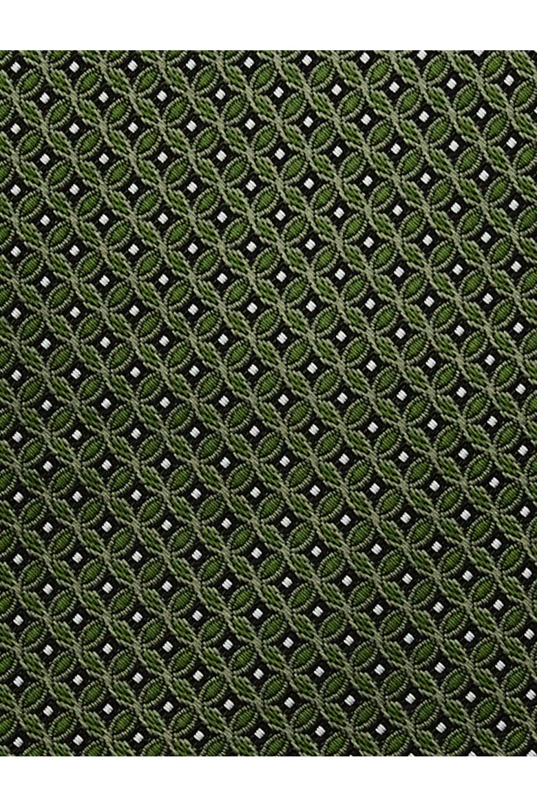 Big & Tall Mini Diamond Medallion Tie, Alternate, color, GREEN