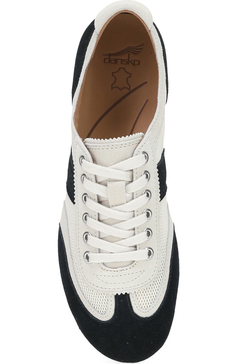 Dansko Milana Sneaker, Alternate, color, Black/ Vanilla