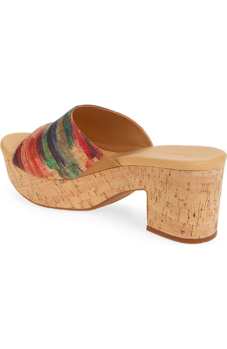 Chocolat Blu Golden Platform Sandal, Alternate, color, Multi Cork