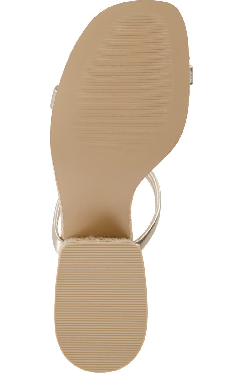 MIA Limited Edition Isabeli Espadrille Slide Sandal, Alternate, color, Soft Gold