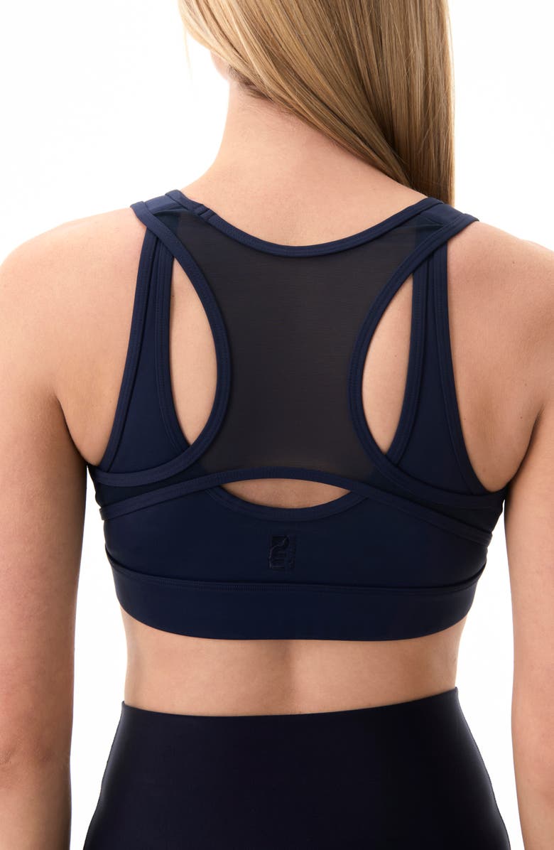 P.E Nation Rudimental Racerback Sports Bra, Alternate, color,