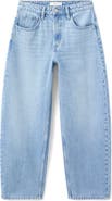 MANGO High Waist Barrel Jeans