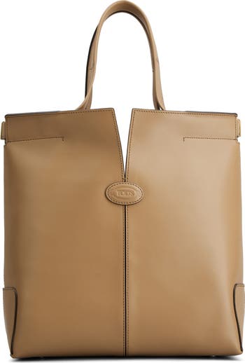 Tod's Small Tod's Di Bag Folio Leather Tote | Nordstrom