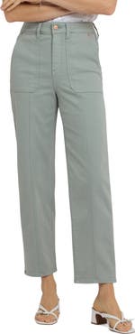 NYDJ Kasey Ankle Stovepipe Utility Jeans