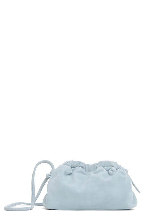 Mini Cloud Suede Clutch