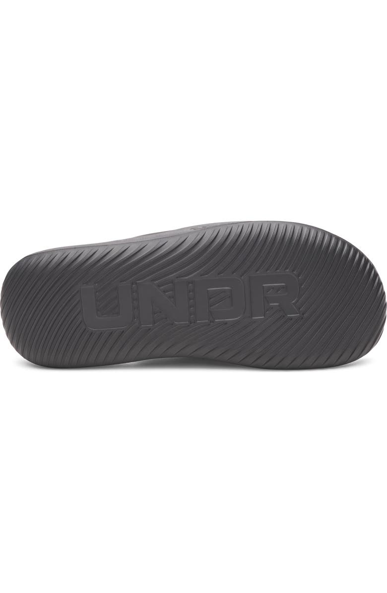 Under Armour UA Ignite Pro 8 Water Resistant Flip Flop, Alternate, color, Black