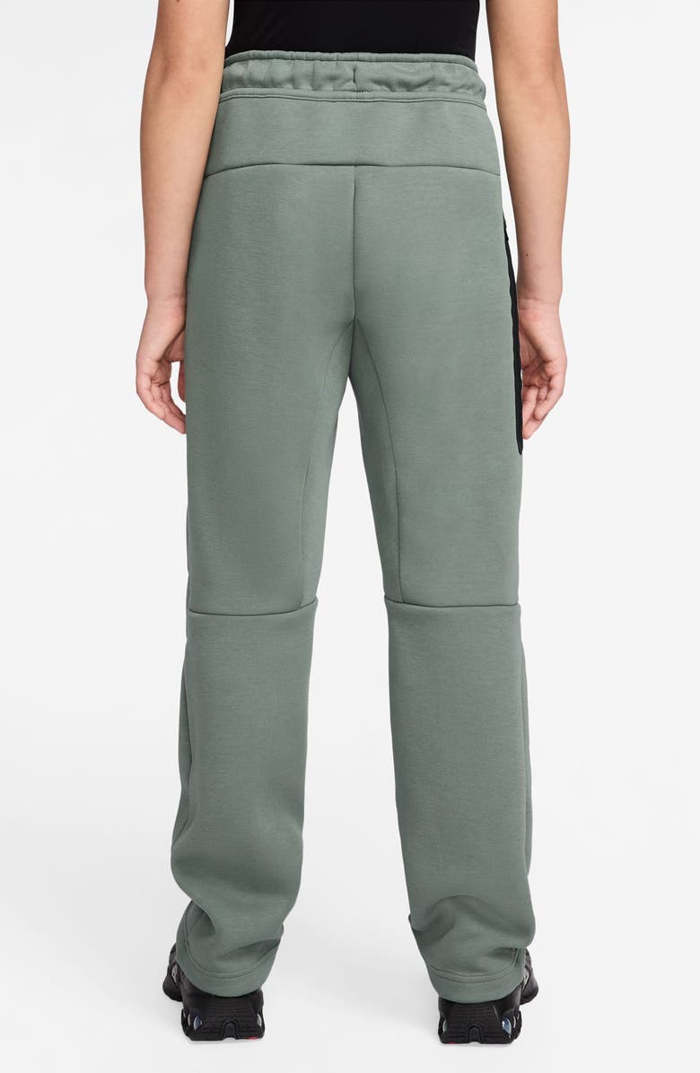Nike Kids' Sportswear Tech Fleece Sweatpants, Alternate, color, Clay Green/ Black/ Black