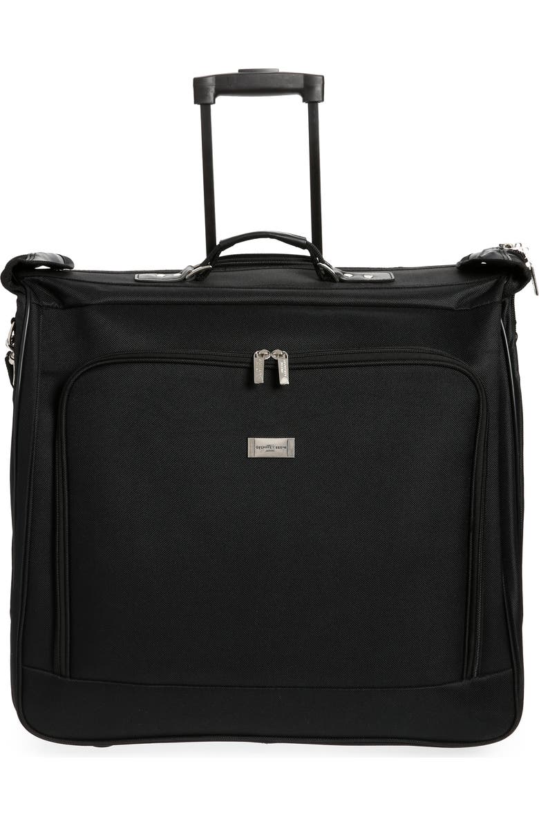 GEOFFREY BEENE Rolling Garment Bag, Main, color, Black