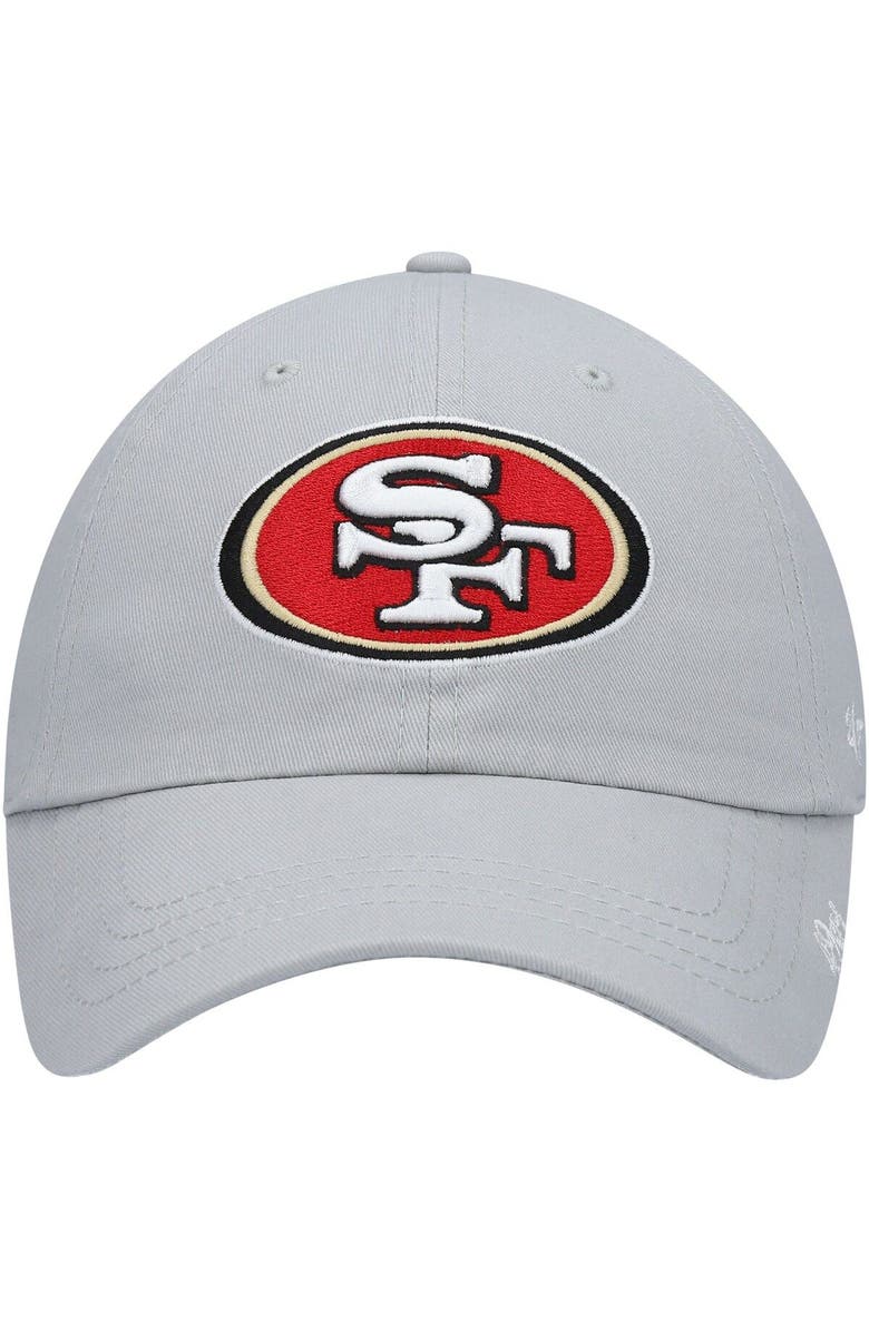 '47 Women's '47 Gray San Francisco 49ers Miata Clean Up Secondary Adjustable Hat, Alternate, color, Gray