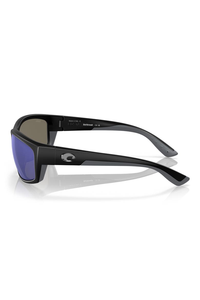 65mm Polarized Sunglasses, Alternate, color, MATTE BLACK