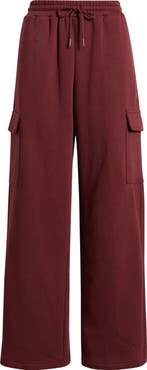 BP. Baggy Wide Leg Cargo Sweatpants