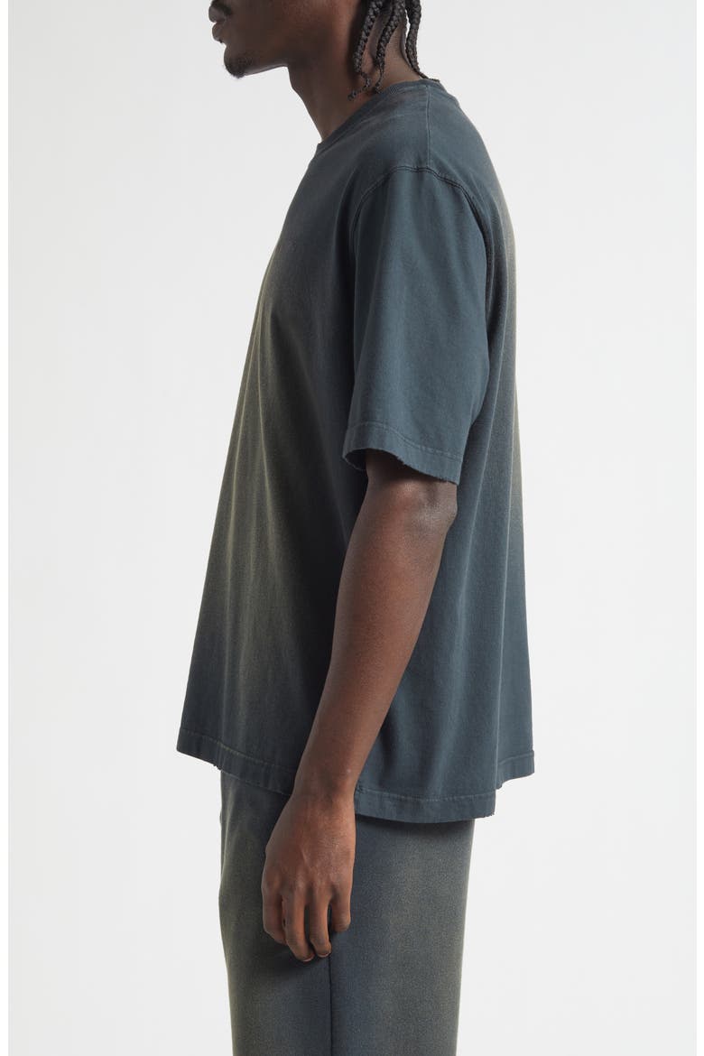 Gender Inclusive Journey Garment Dyed Logo T-Shirt, Alternate, color, BLEACHED WASHED BLACK