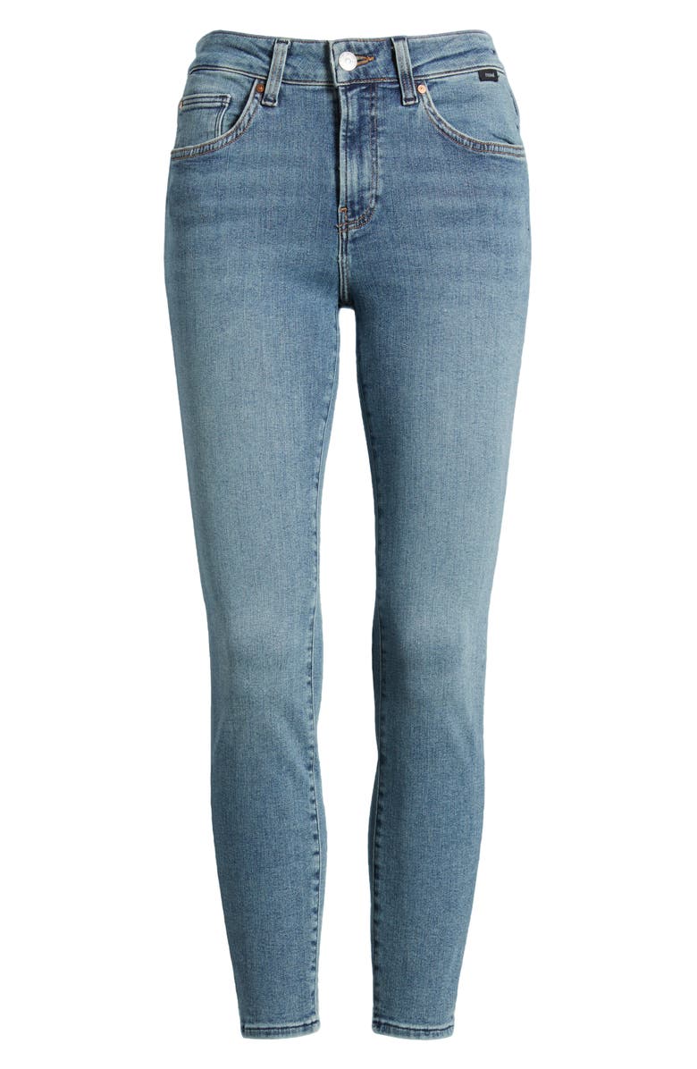 Mavi Jeans Tess High Waist Ankle Skinny Jeans, Alternate, color, 