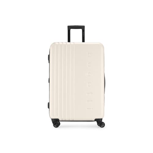 Bugatti The Classic Hardside Check-in Large Luggage With Expansion In Egret