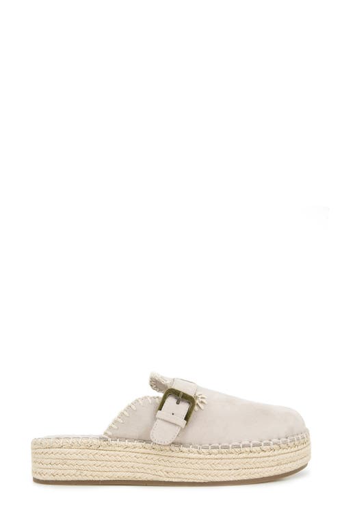 Unionbay Kalani Platform Espadrille Mule In Chalk