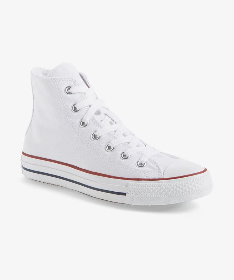 top all white shoes