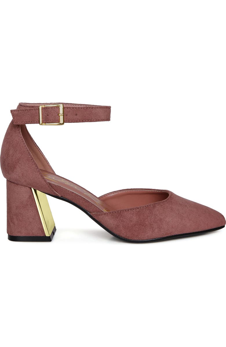 LONDON RAG Rory Pointed Toe Pump, Alternate, color, Blush