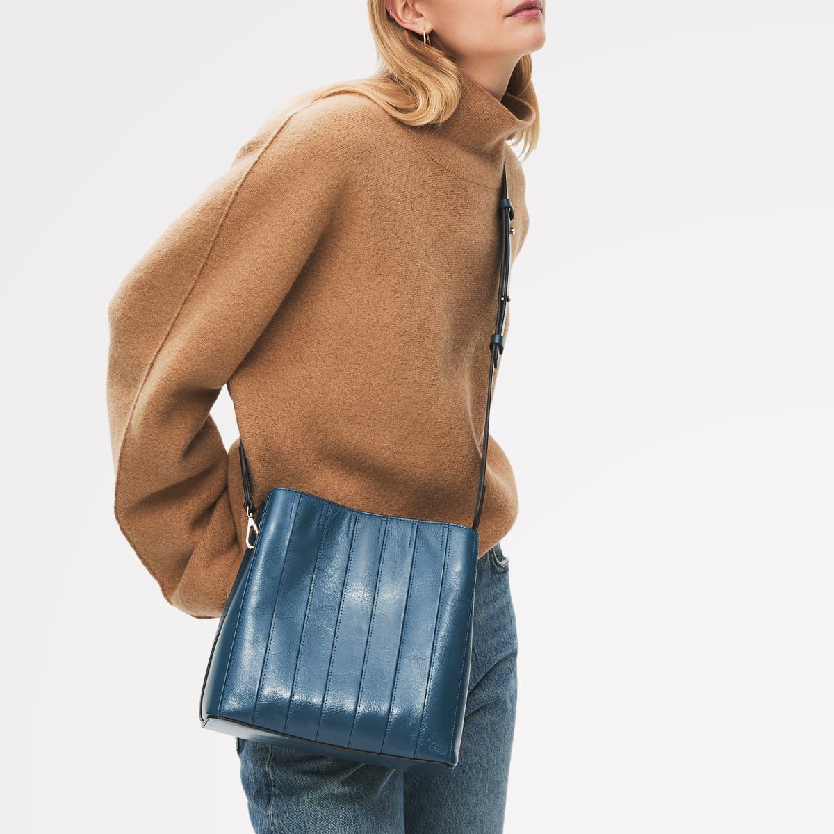 Radley Dukes Place - Stripe Medium Compartment Crossbody Bag, Alternate, color, Utility