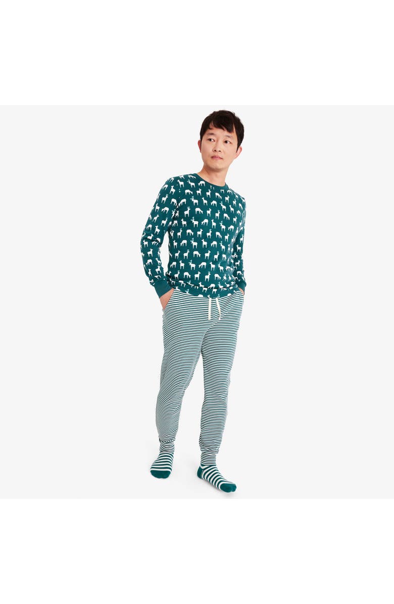 Primary Grown-Ups Organic PJ Pant In Stripe, Alternate, color, 