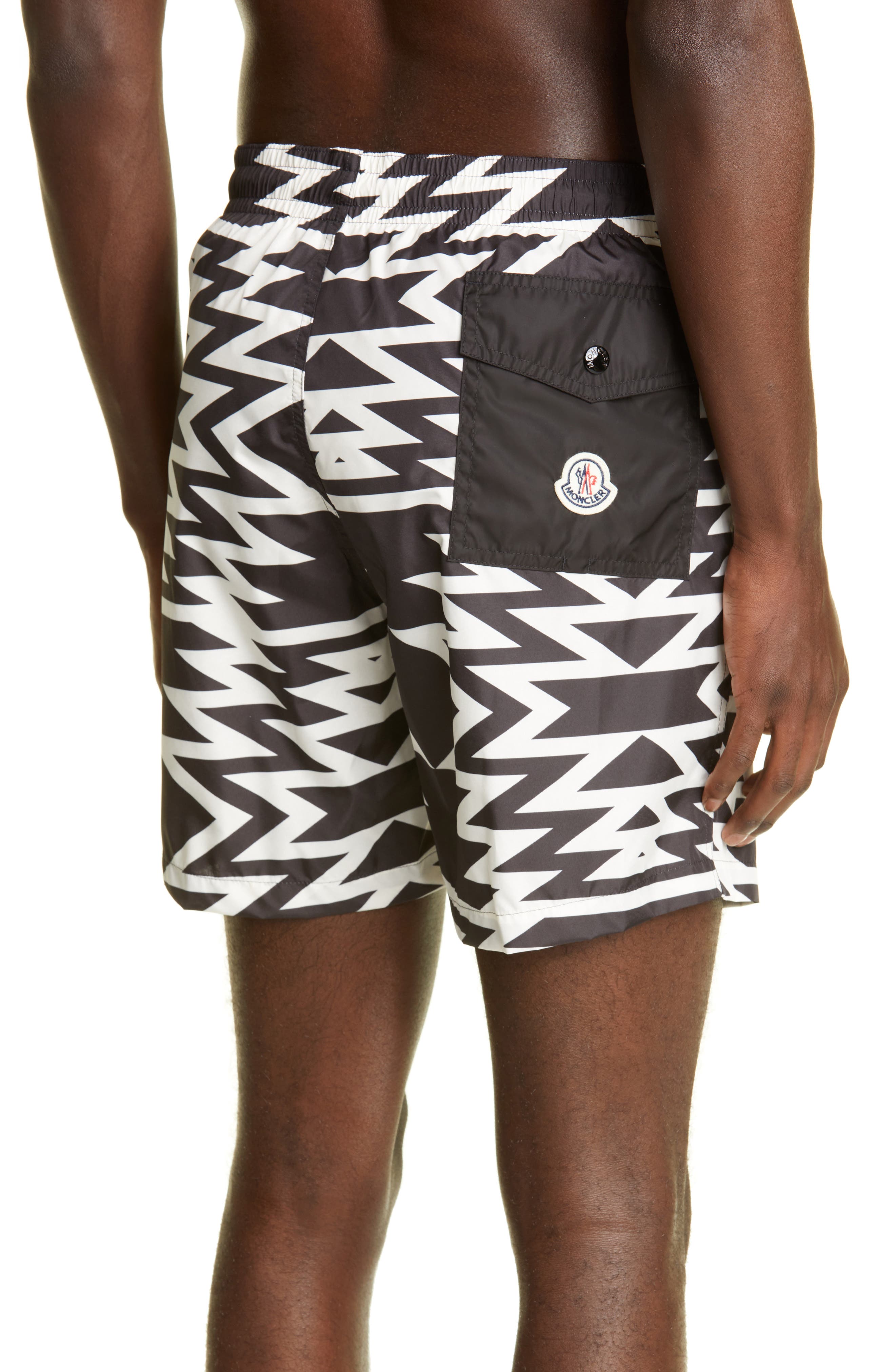 Moncler Print Swim Trunks (Men) | Nordstrom