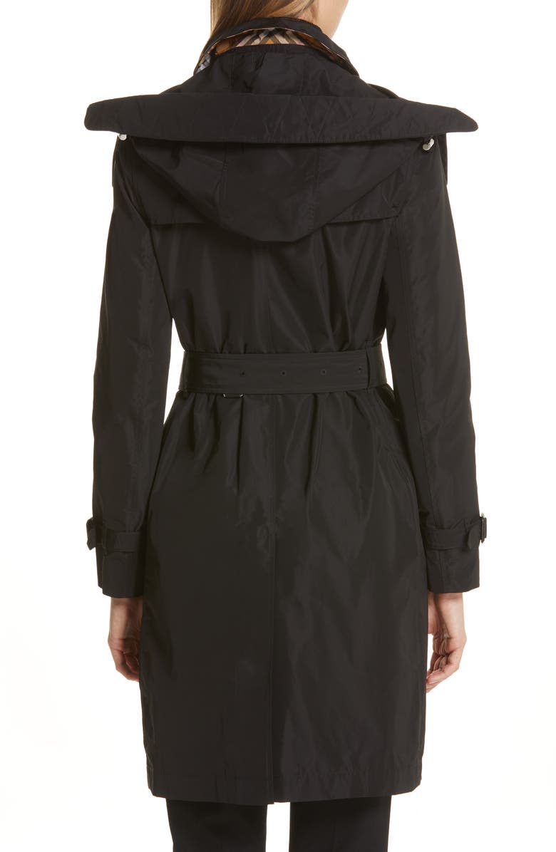 Burberry Kensington Trench Coat with Detachable Hood, Alternate, color, 