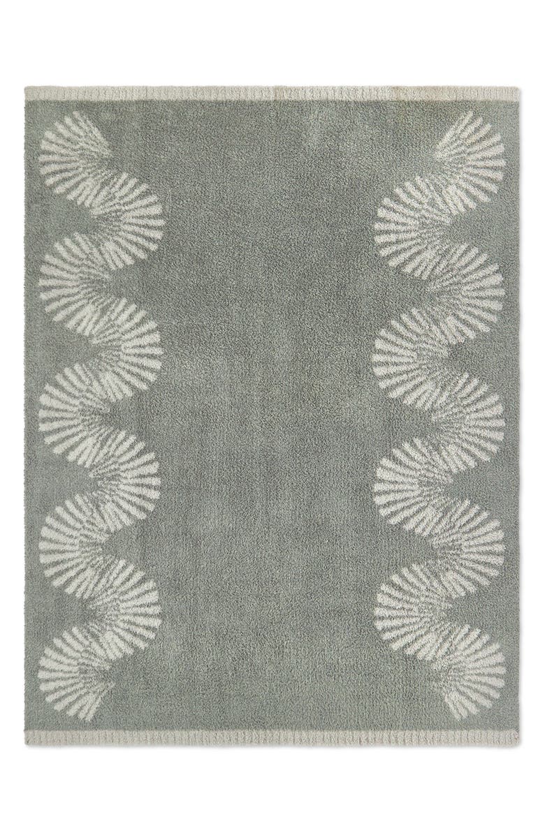 Barefoot Dreams<sup>®</sup> Spiral Seashell CozyChic<sup>®</sup> Throw Blanket, Main, color, Faded Hazel Multi