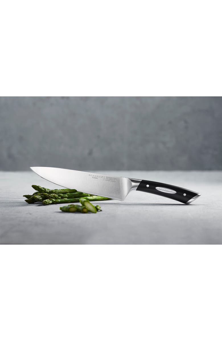Scanpan Classic 8-Inch Chef's Knife, Alternate, color, Black