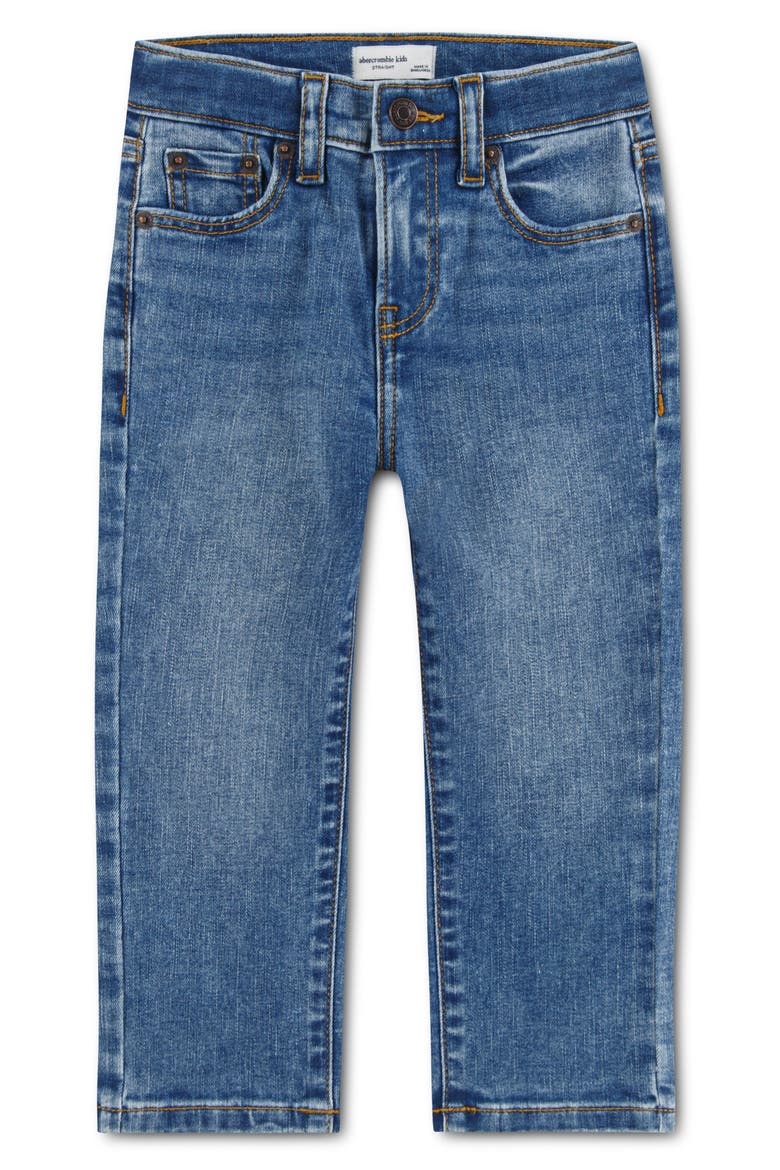 Kids' Straight Fit Jeans, Main, color, FINESSE