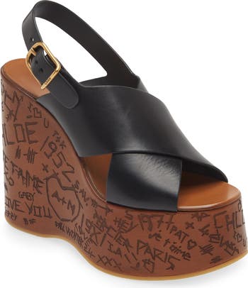 Chloé Maxime Wedge Sandal (Women) | Nordstrom