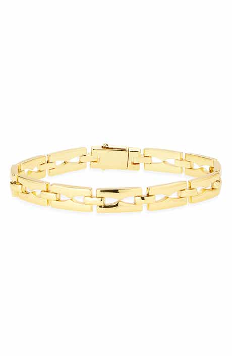ARGENTO VIVO Rectangle Chain Bracelet