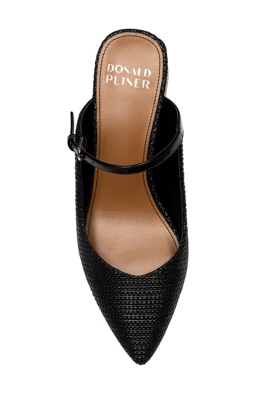 Shop Donald Pliner Pointed Toe Mule In Black