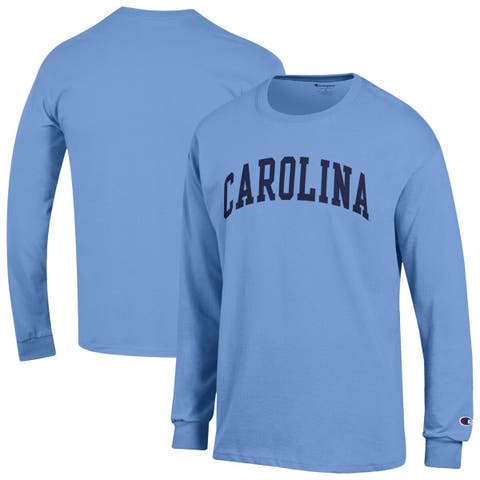 Men's Champion  Carolina Blue North Carolina Tar Heels Basic Arch T-Shirt