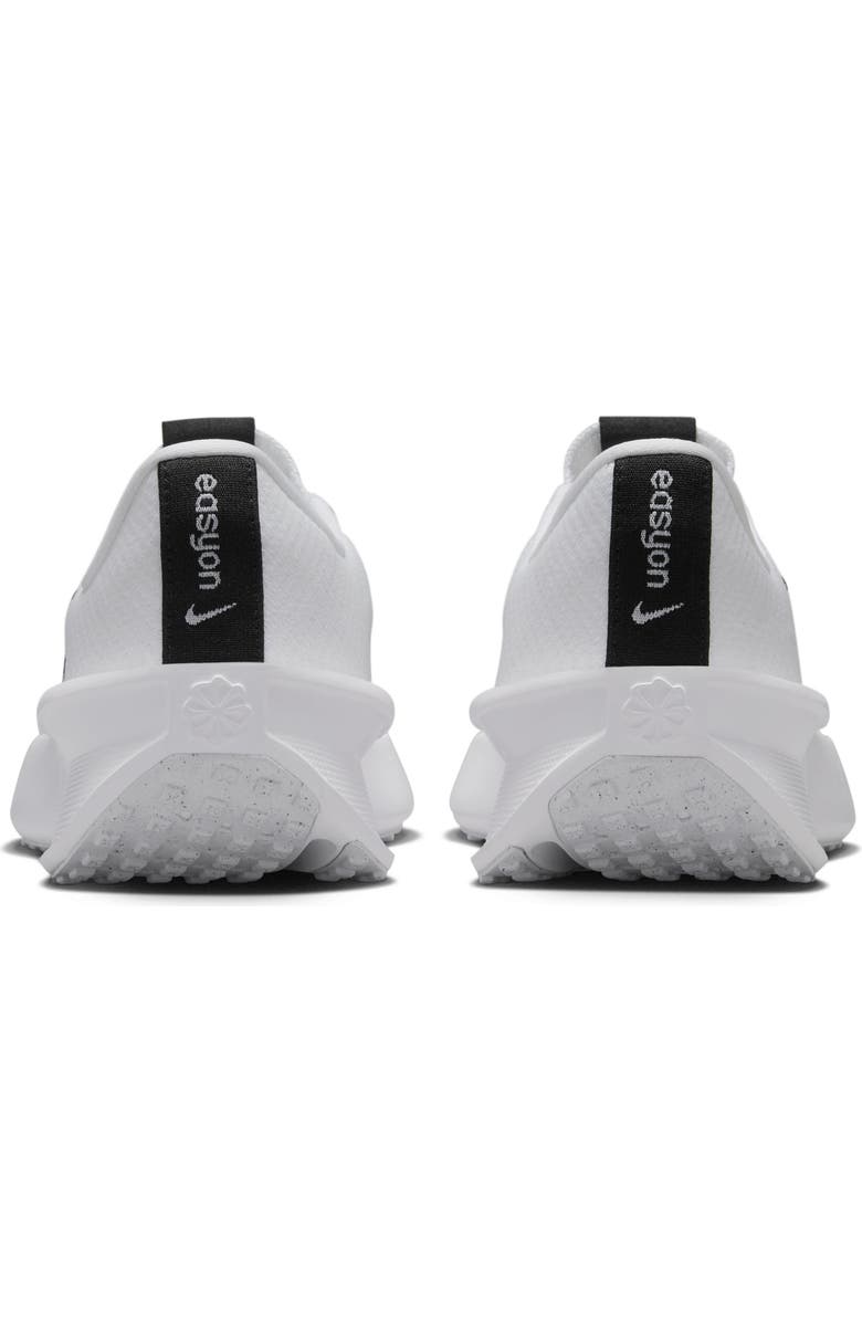 Nike Interact Run EasyOn Running Sneaker, Alternate, color, White/ Black/ White