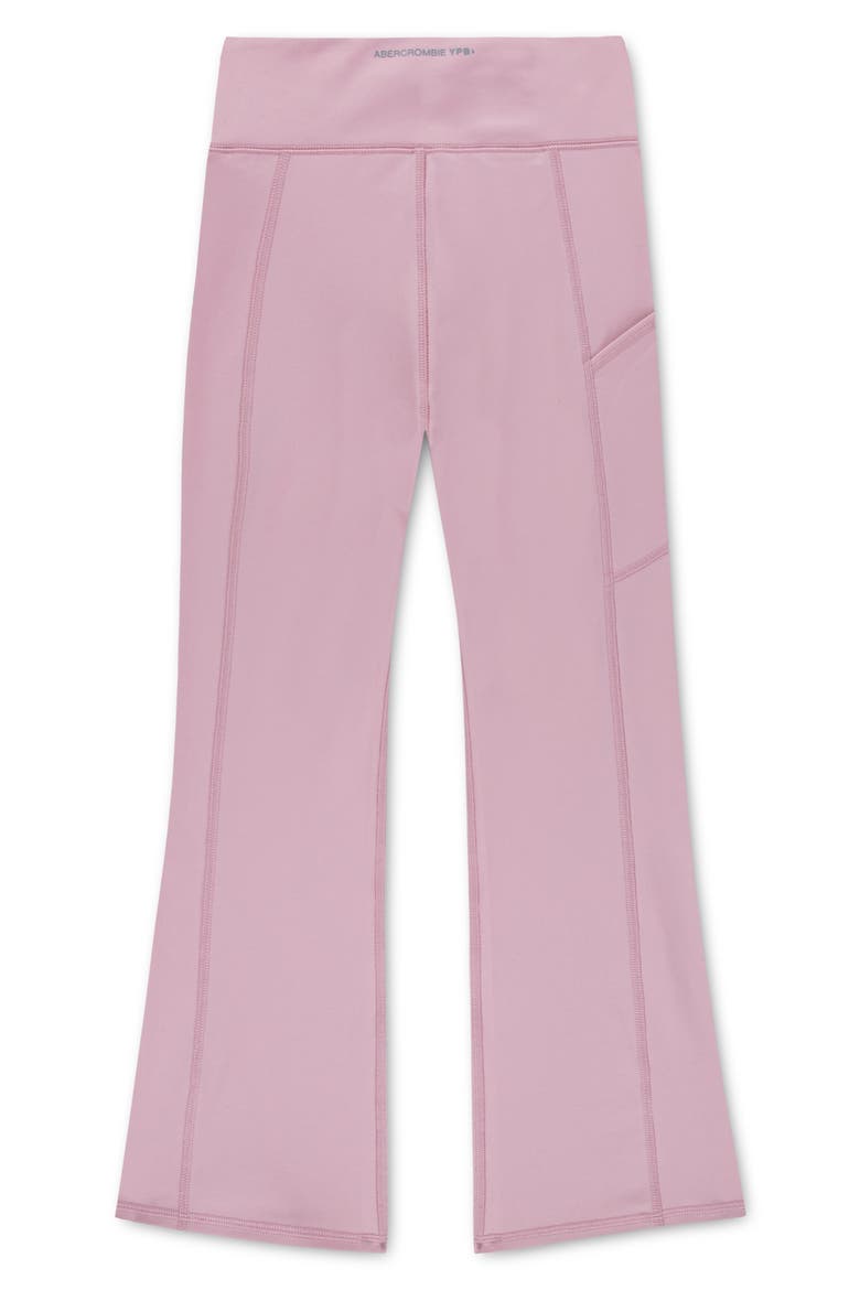 Kids' YPB Flare Leggings, Alternate, color, PINK NECTAR