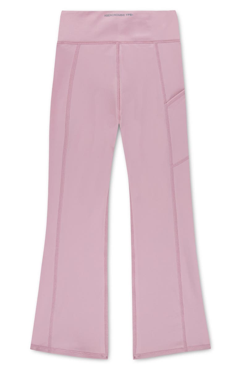 abercrombie kids Kids' YPB Flare Leggings, Alternate, color, Pink Nectar