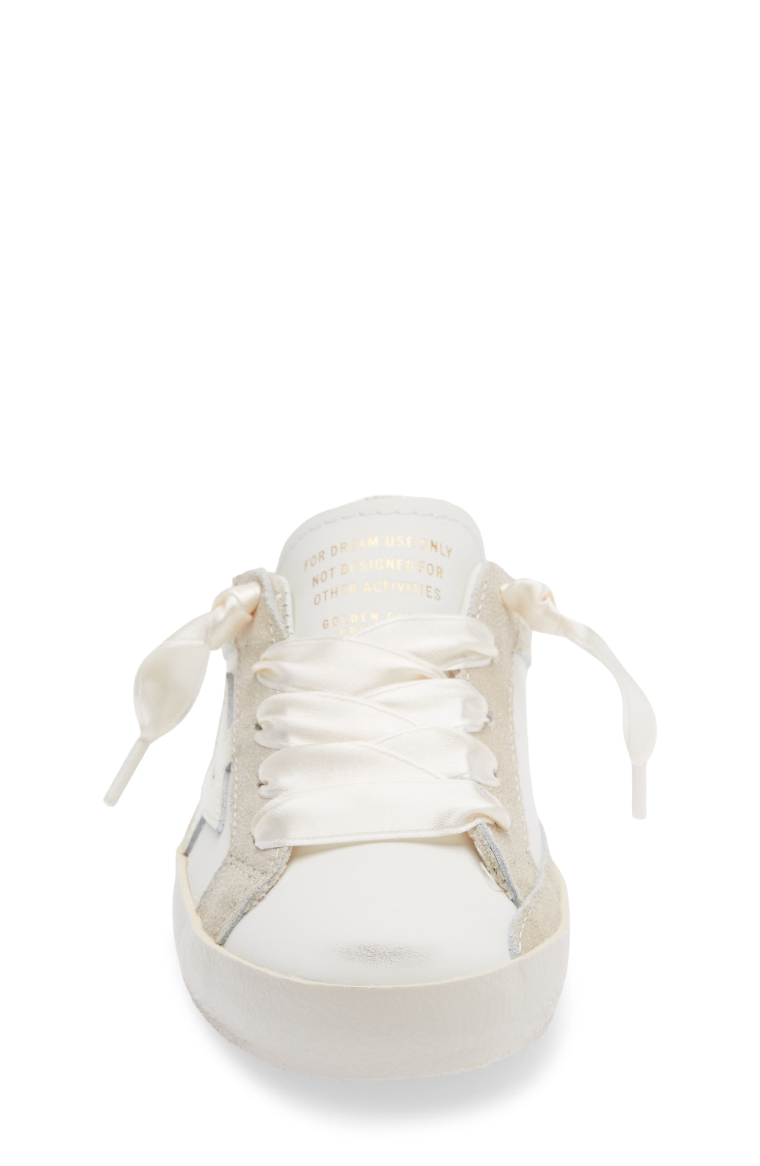 Golden Goose Kids' Super-Star Sneaker, Alternate, color, White/ Platinum