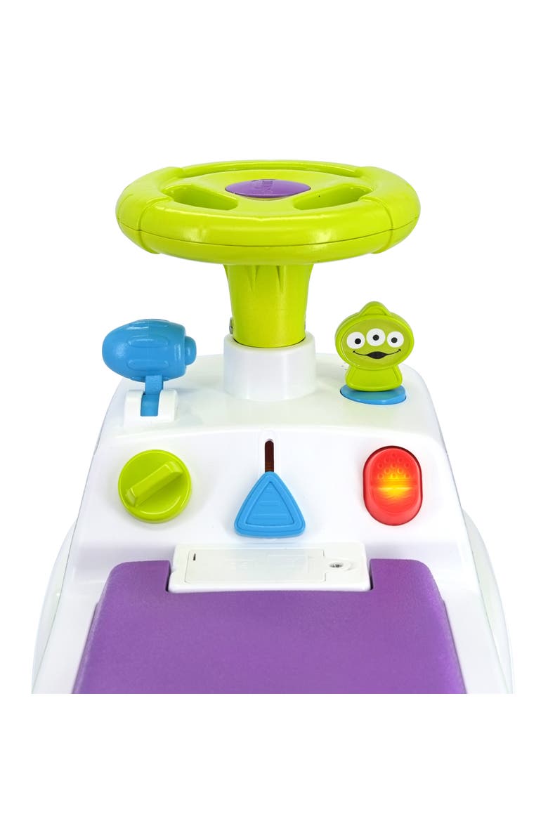 Kiddieland Adventure Rideon Buzz Lightyear, Disney Space Light & Sound,12Mo+, Alternate, color, Multicolored