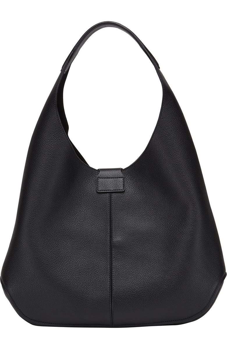 FERRAGAMO Gancio Leather Hobo, Alternate, color,