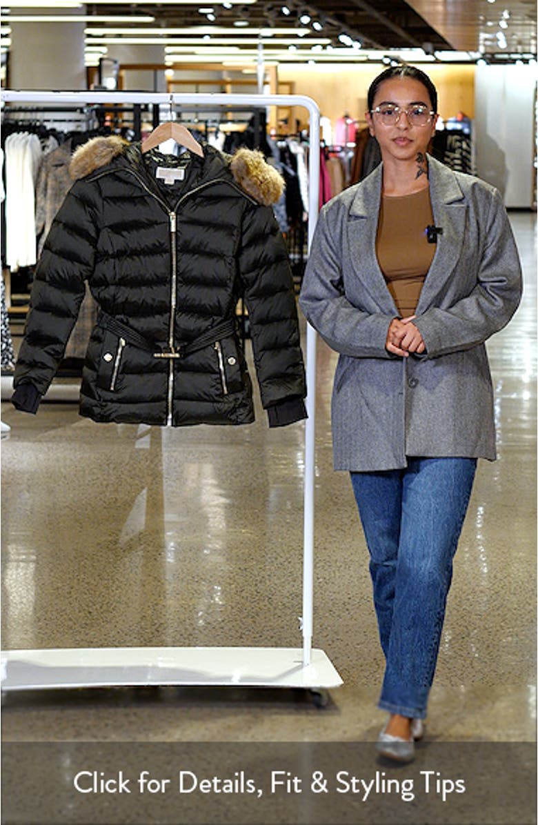 Belted Puffer Jacket, sales video thumbnail