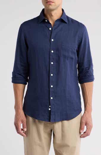 Rodd & Gunn Willowbank Sports Fit Linen Button-Up Shirt