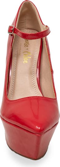 Pointy Toe Platform Pump