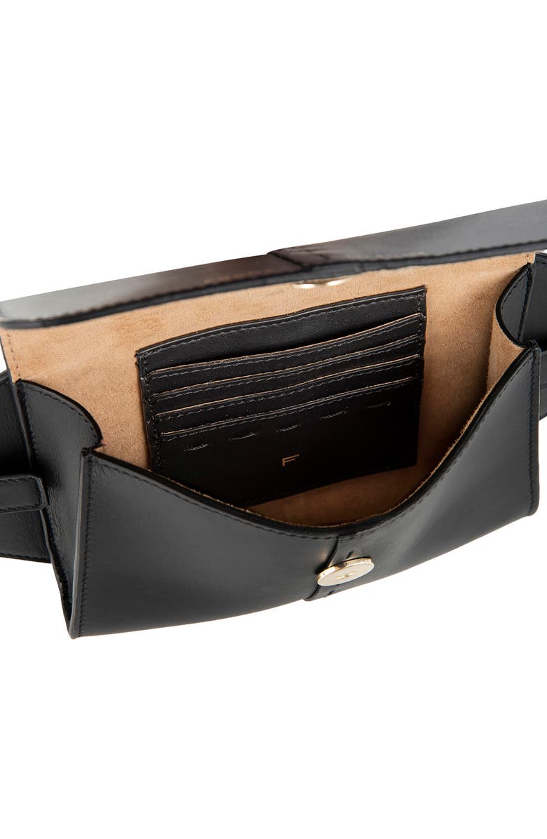 FRAME Les Second Leather Belt Bag, Alternate, color,