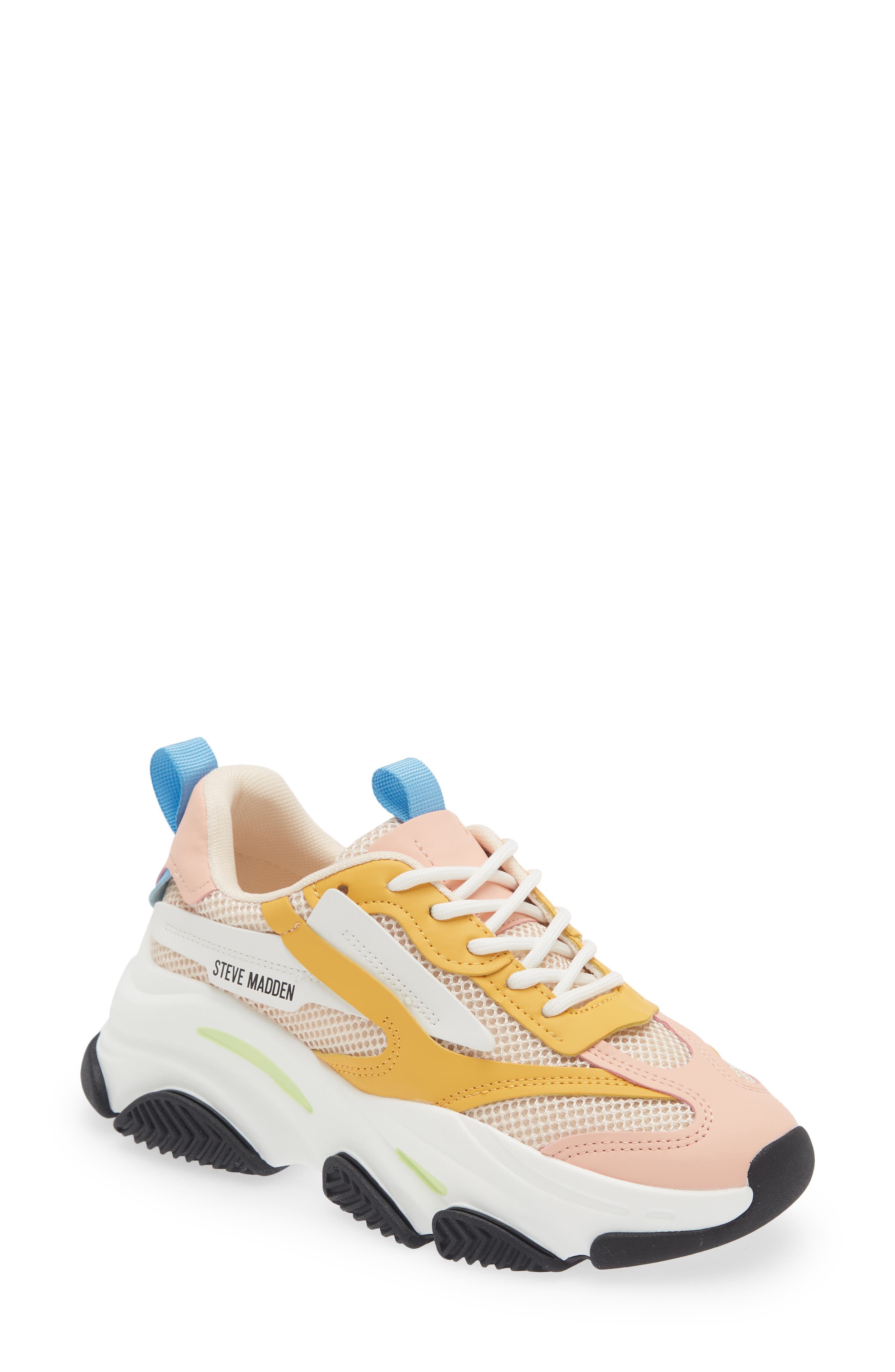 Possession Sneaker, Main, color, YELLOW MULTI